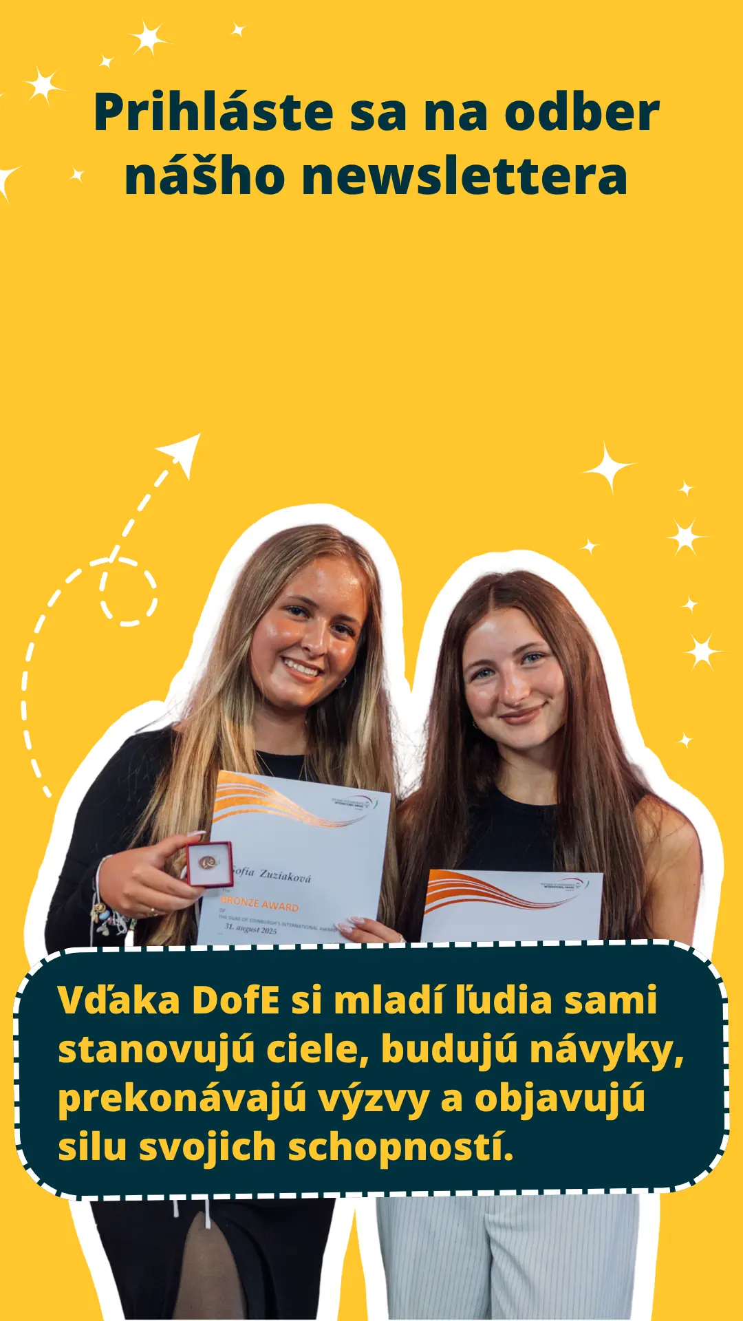 Prihláste sa na odber nášho newslettera