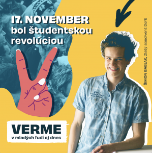 Prečo je 17. november pre študentov dôležitý? Odpovedá zlatý Dofák